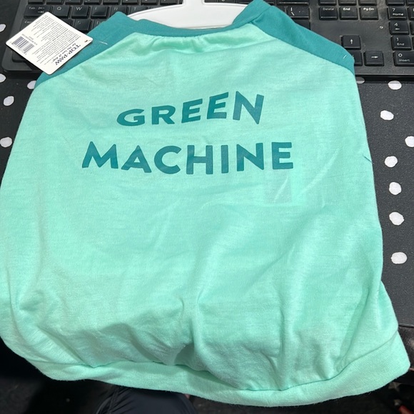 Green machine dog Tee